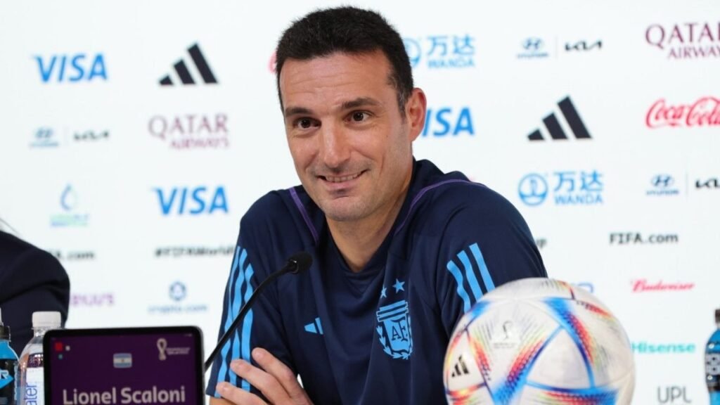 Lionel Scaloni: “Yo soy partidario de no intentar convencer a nadie”