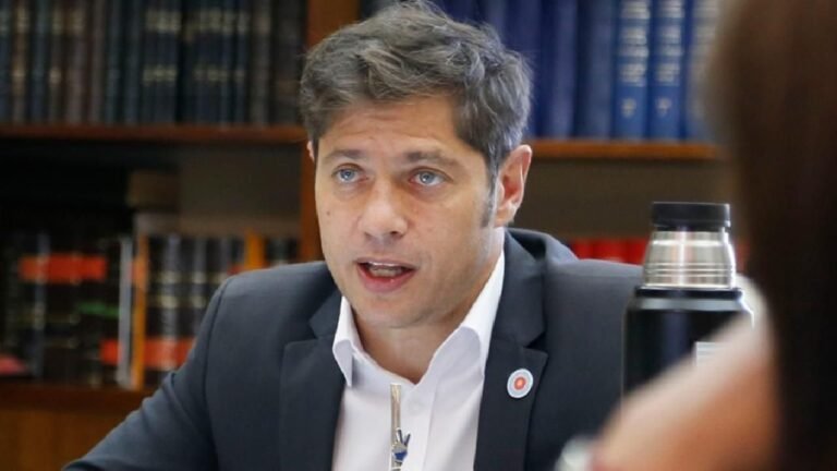 Axel Kicillof confirmó que irá a la reunión de los gobernadores