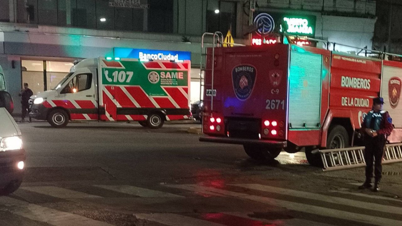 Conmoción por el derrumbe en Floresta