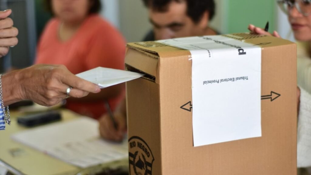 Comienza el periodo electoral: Se vota en Río Negro