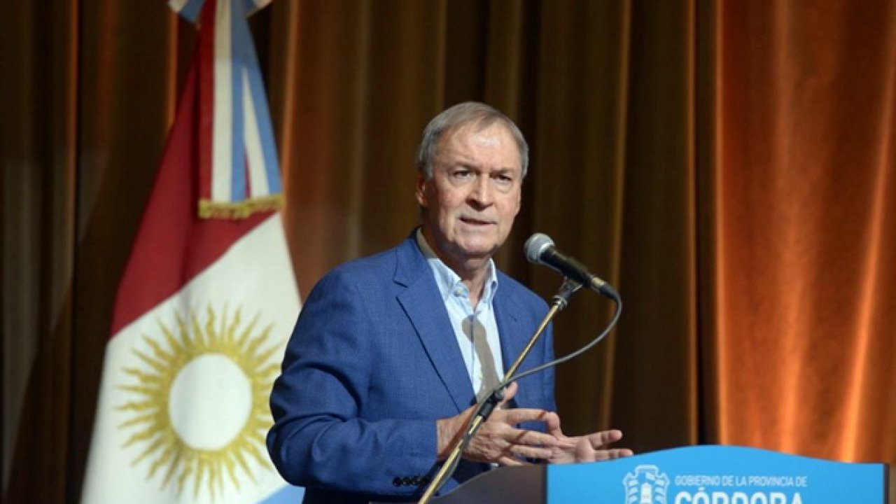 Juan Schiaretti anunció que será precandidato a Presidente