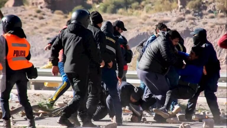 La ONU y la CIDH repudiaron la represión en Jujuy