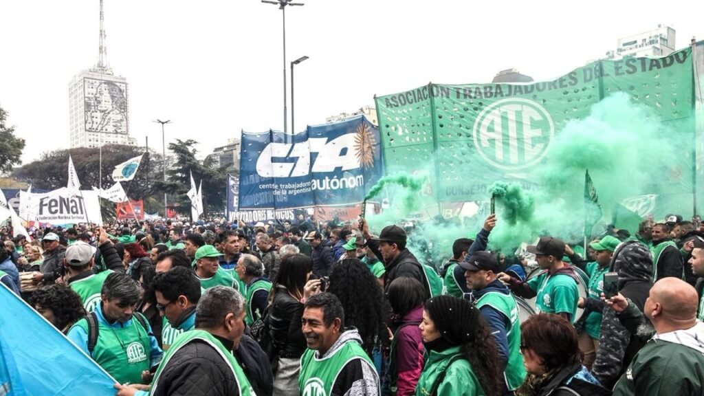 ATE y CTA Autónoma llaman a paro nacional para el 16 de junio