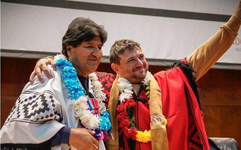 Grabois junto a Evo Morales: “Para solucionar la pobreza, hay que darle poder al pobre”