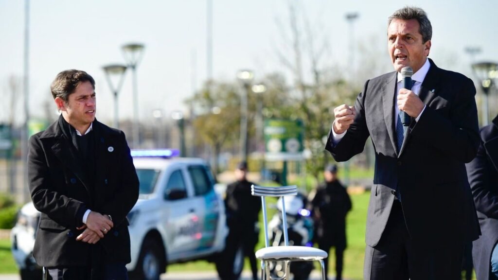 Kicillof y Massa se mostraron juntos con enfoque en la seguridad