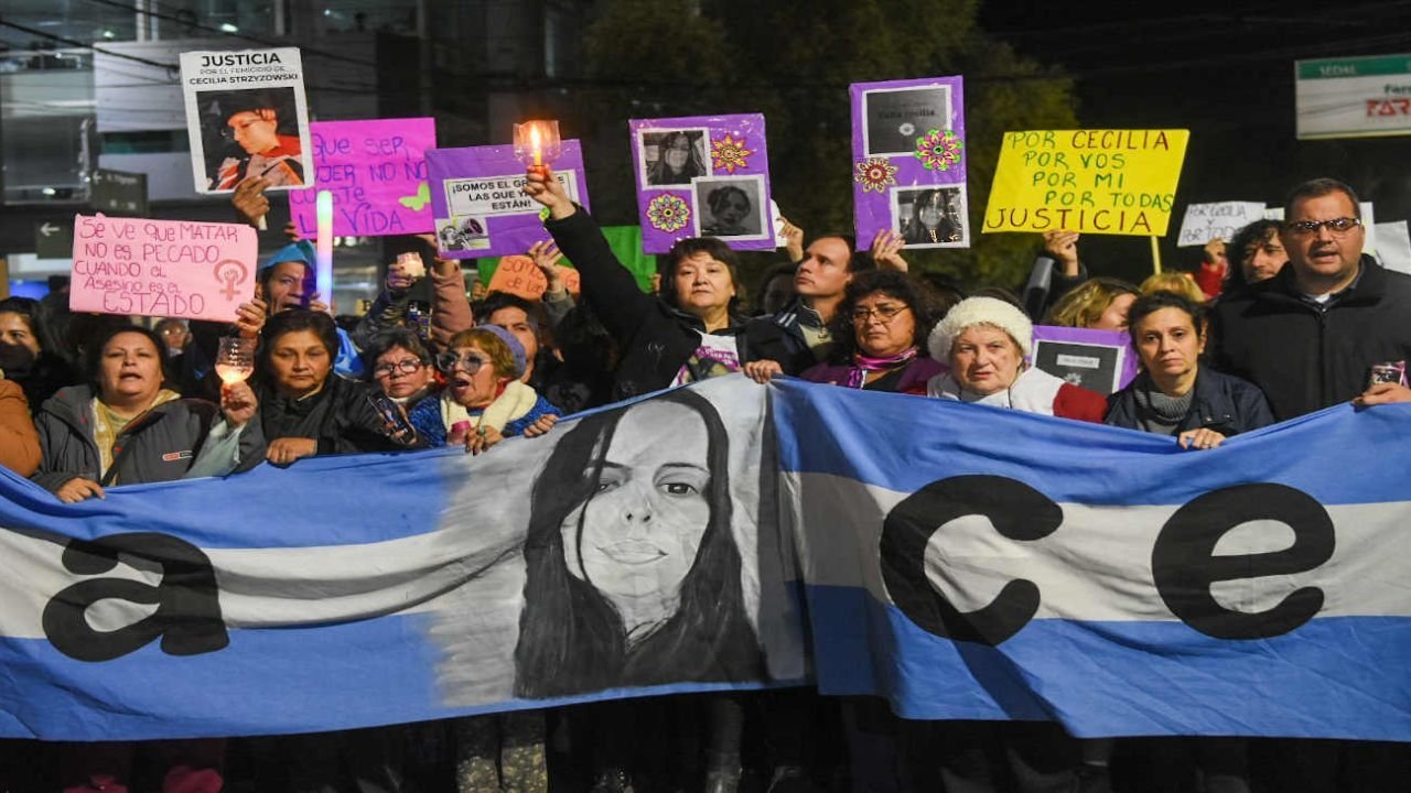 Marcha por Cecilia Strzyzowski uniendo Chaco y Corrientes
