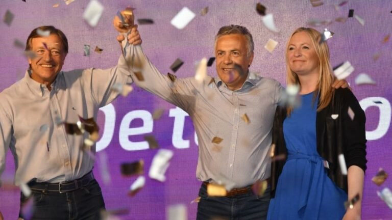 Cornejo fue electo gobernador de Mendoza
