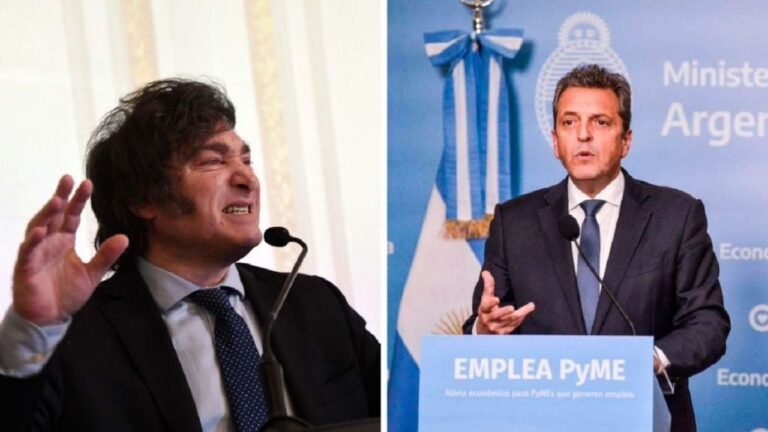 Milei le pidió a Massa que postergue la presentación del Presupuesto 2024