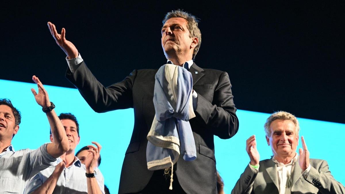 El mensaje de Sergio Massa tras ganar las elecciones generales