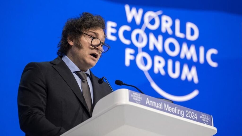 ¿Qué dijo Milei en Davos?
