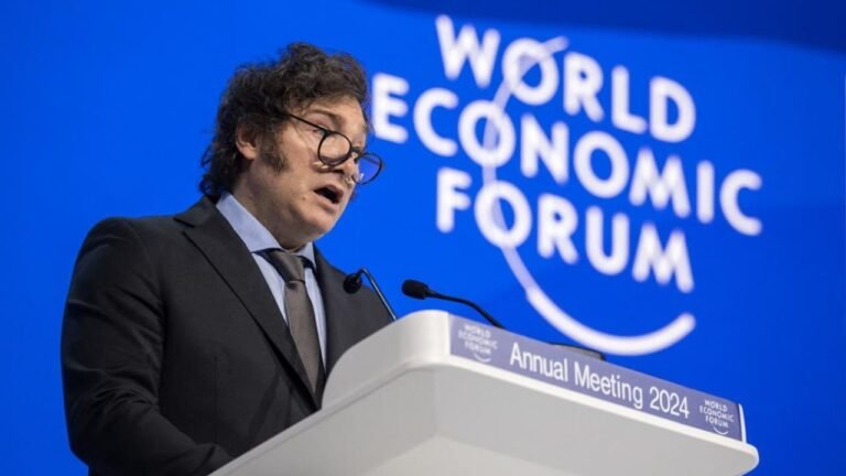 ¿Qué dijo Milei en Davos?