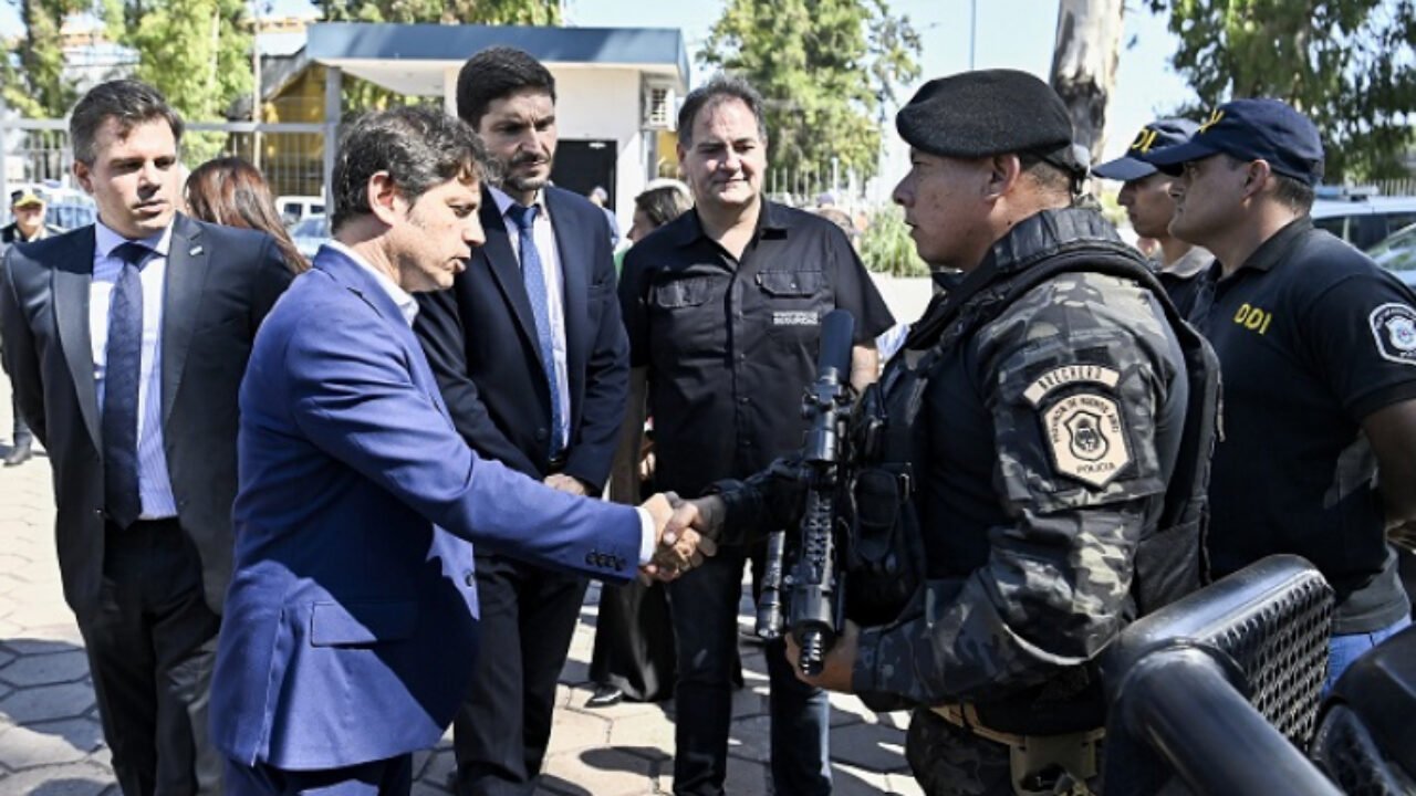 Kicillof y Pullaro se mostraron juntos contra el narco