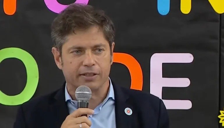 Kicillof inauguró las clases en PBA