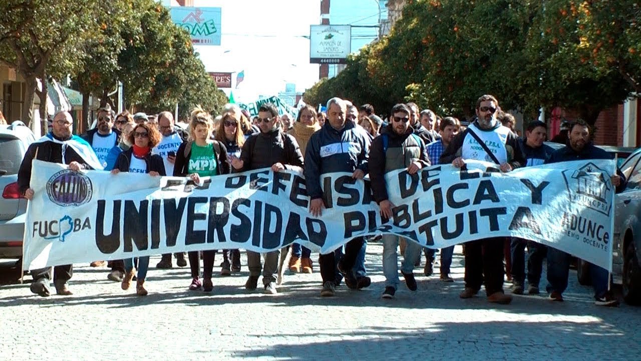 Las universidades públicas harán un paro el próximo 12 de agosto