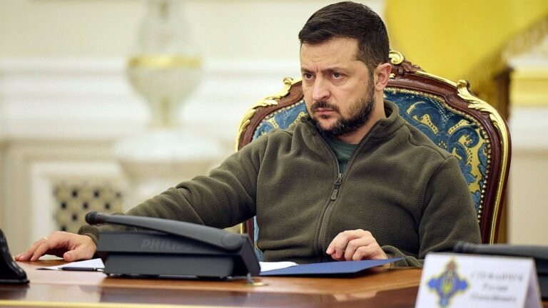 Rusia emitió una orden de captura contra Volodimir Zelenski