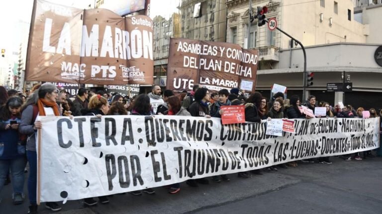 Paro nacional docente: ¿Cuáles son los principales reclamos?