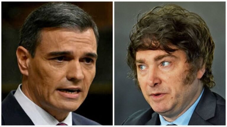 Milei volvió a atacar al gobierno español y Sánchez contestó