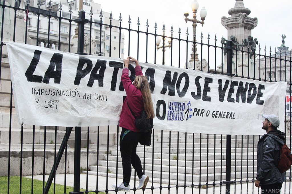 Las calles hablan: Paro, marchas y piquetes contra la Ley Bases