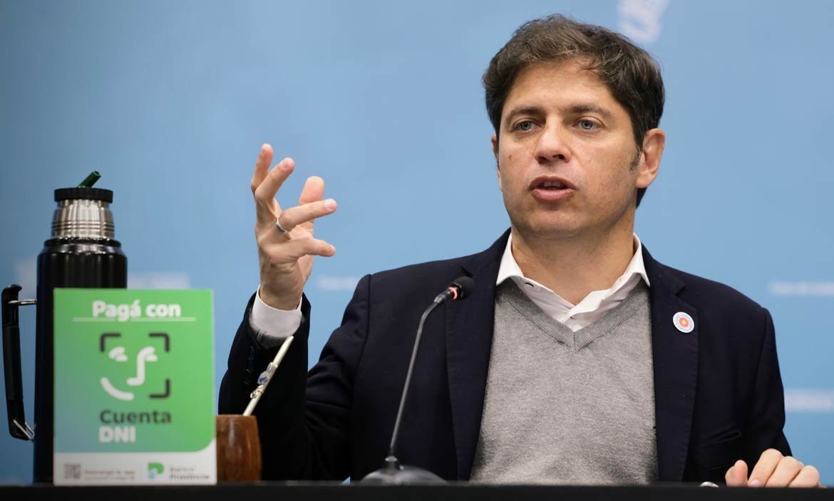 Kicillof anunció cambios con nuevos beneficios en la cuenta DNI