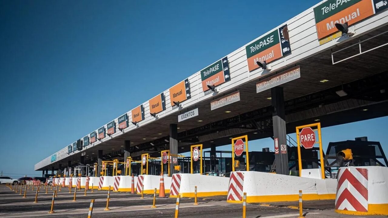 Aumentan nuevamente los peajes de rutas nacionales