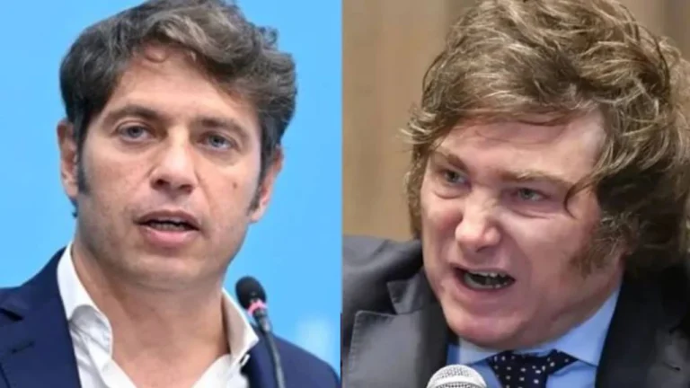 Kicillof apuntó contra Milei por disolver la Vía Navegable Troncal