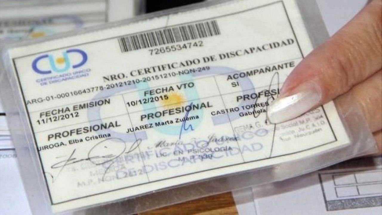El Gobierno estableció nuevos cambios en el Certificado Único de Discapacidad