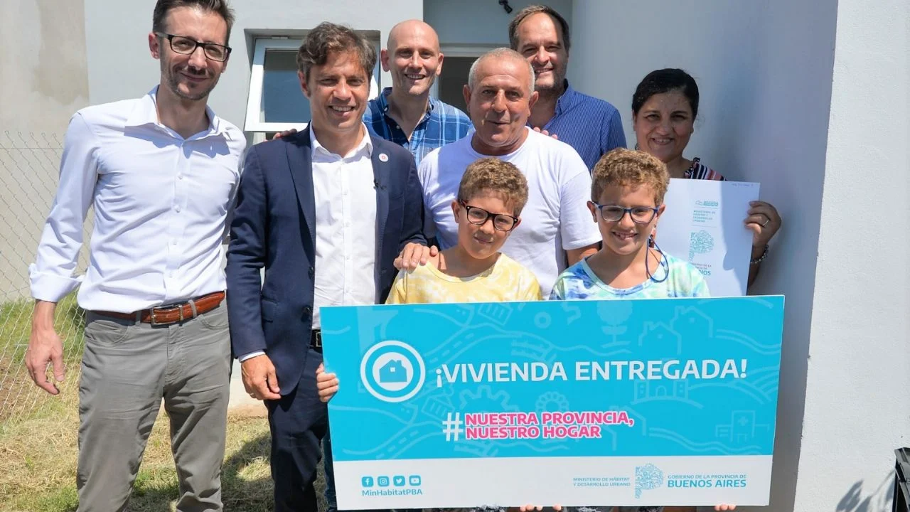 Provincia de Buenos Aires avanza con la entrega de viviendas