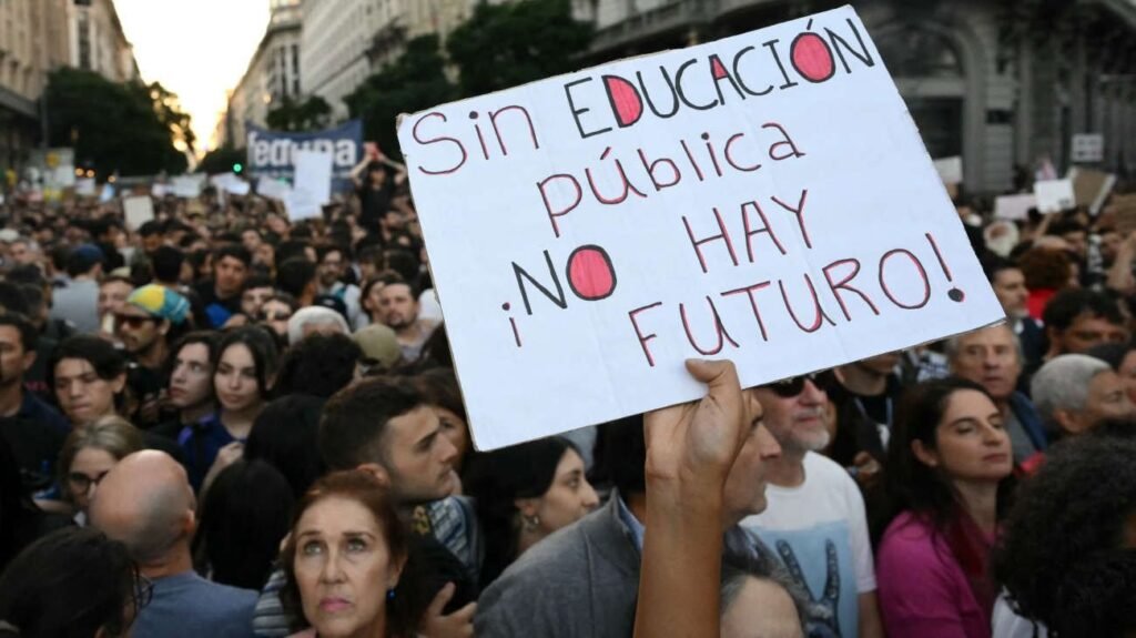 El miércoles se espera una gran marcha universitaria en defensa de la Ley de Financiamiento