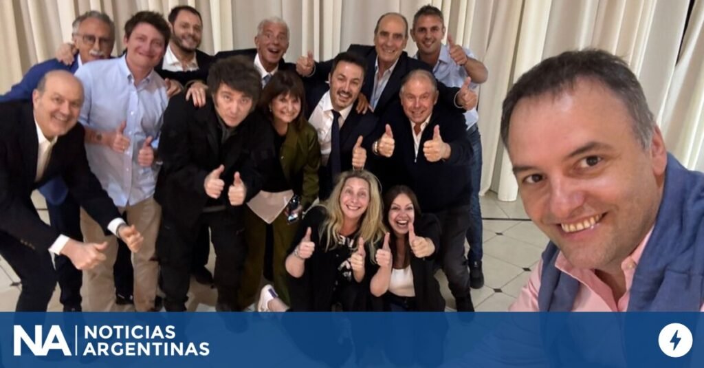 Javier Milei finaliza el año con reunión y asado en Olivos