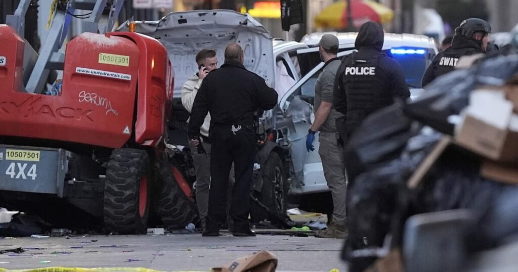 Conductor atropella a multitud en Nueva Orleans: 10 muertos