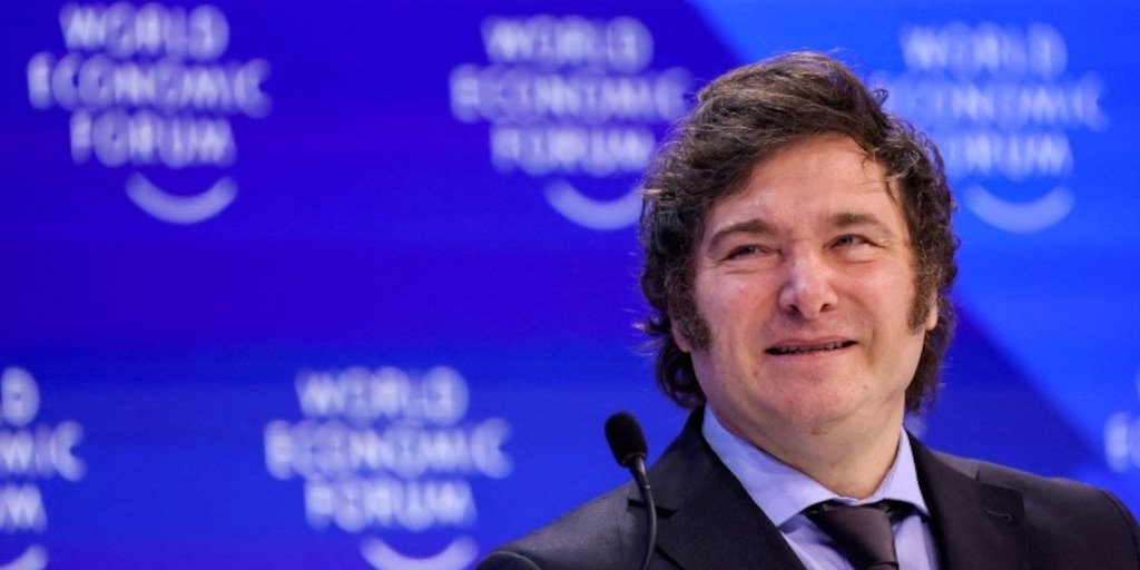 Javier Milei en Davos: Argentina, ejemplo global