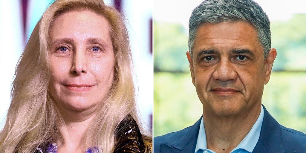 Karina Milei y Jorge Macri: ministros en campaña en CABA.