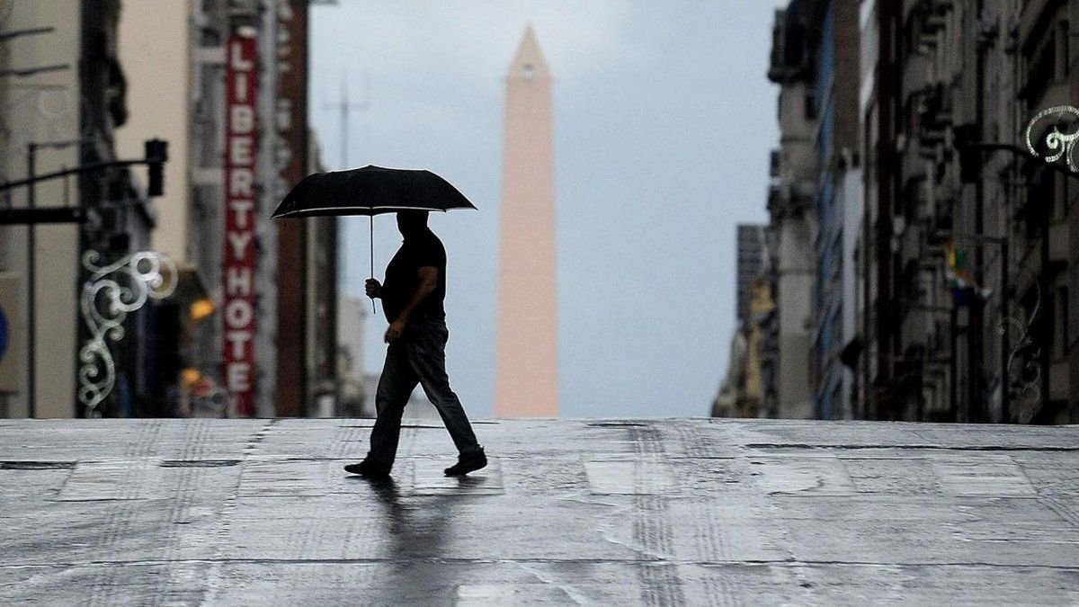 Lluvias y tormentas en Buenos Aires: pronóstico actualizado.