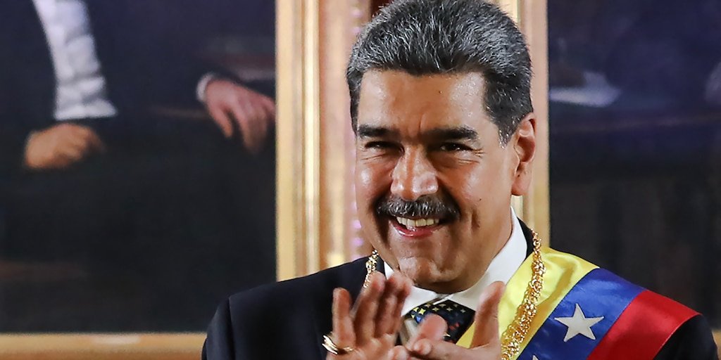 Maduro critica a Milei por intentar frenar su jura