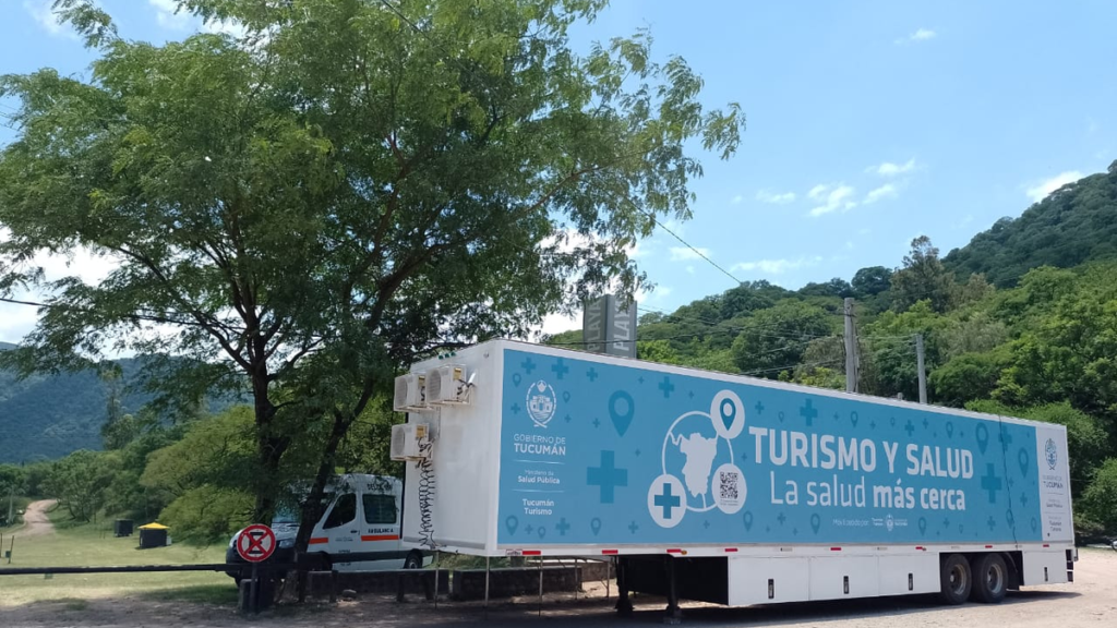 Nuevo servicio de turismo y salud en El Cadillal