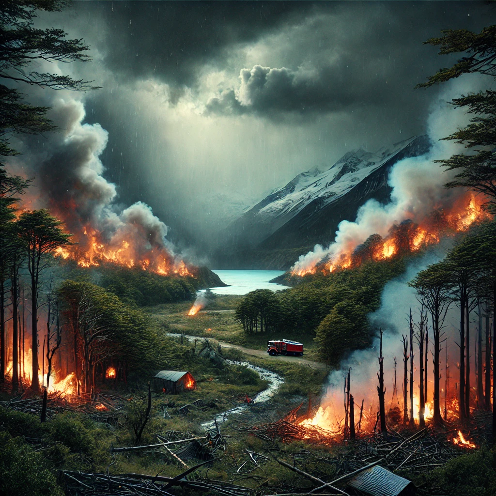 PATAGONIA EN LLAMAS: el fuego de la indiferencia