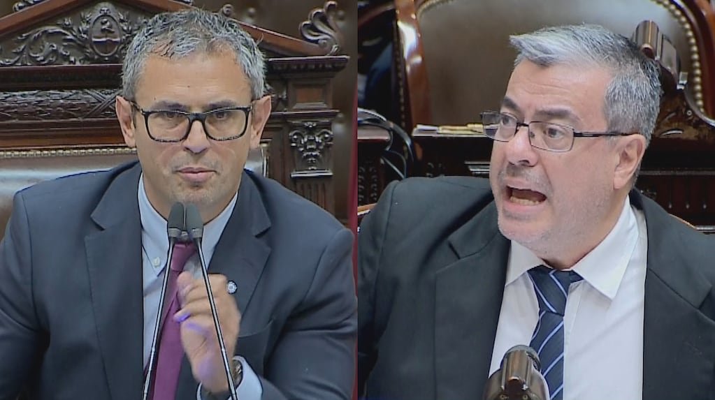 Conflicto en Diputados: Insulto y reto a Menem