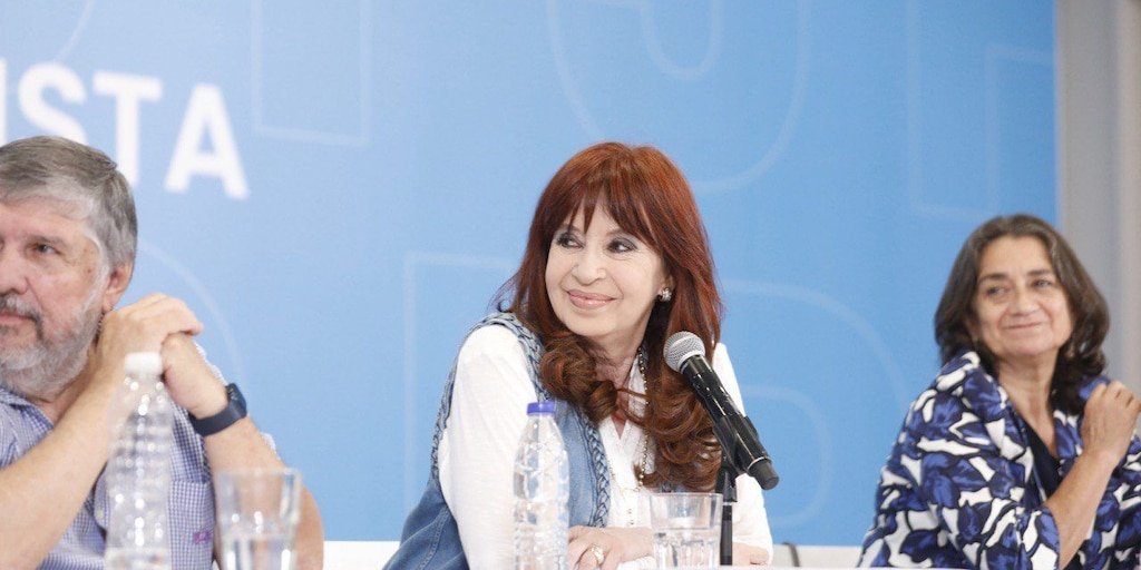 Cristina Kirchner relanza el PJ sin Kicillof