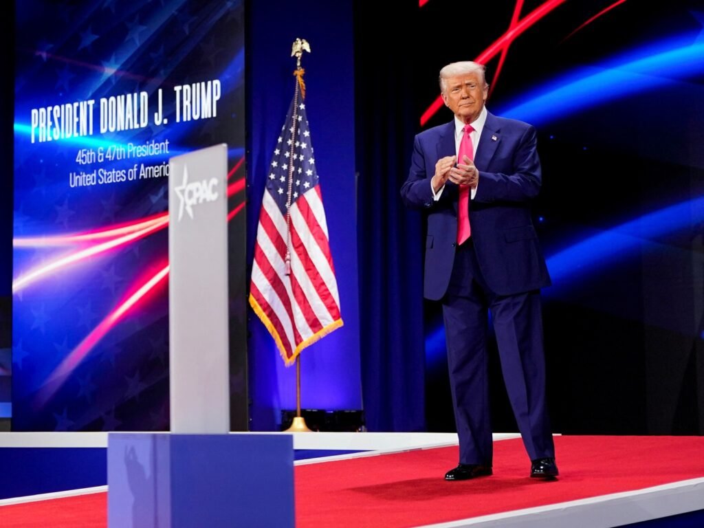 Trump elogia a Milei en la CPAC 2023