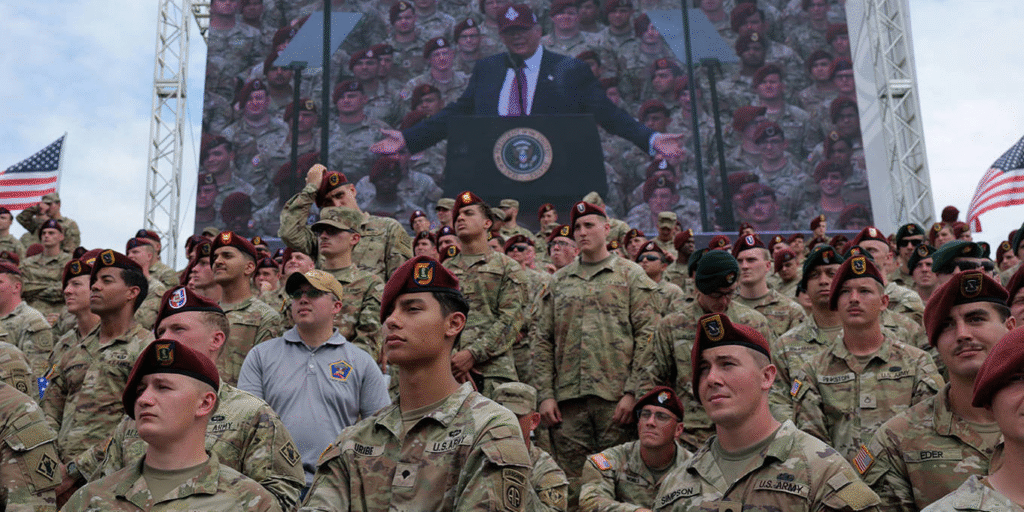 ¿El ejército de Trump?