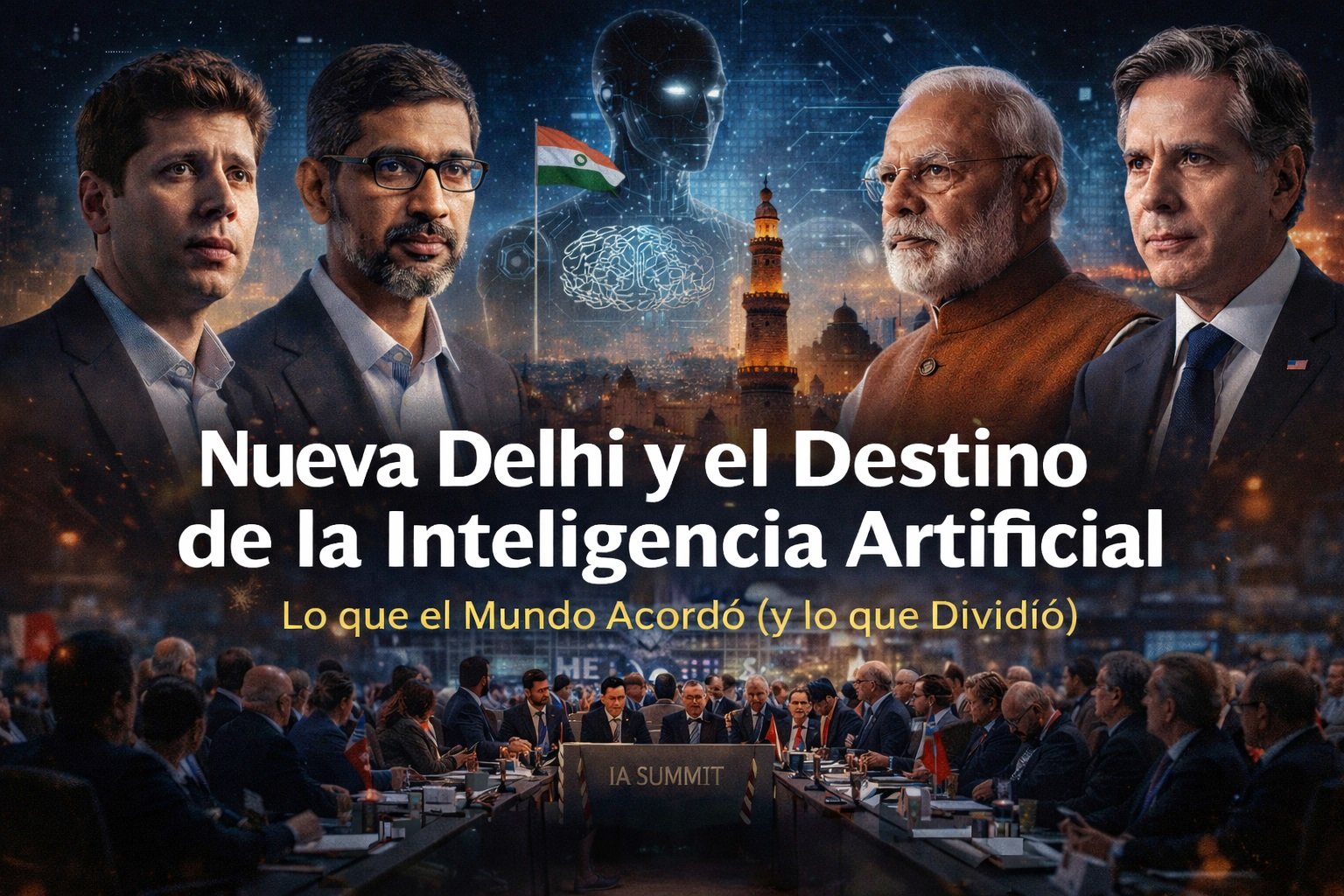 Nueva Delhi y el Destino de la Inteligencia Artificial: Lo que el Mundo Acordó (y lo que Dividió)