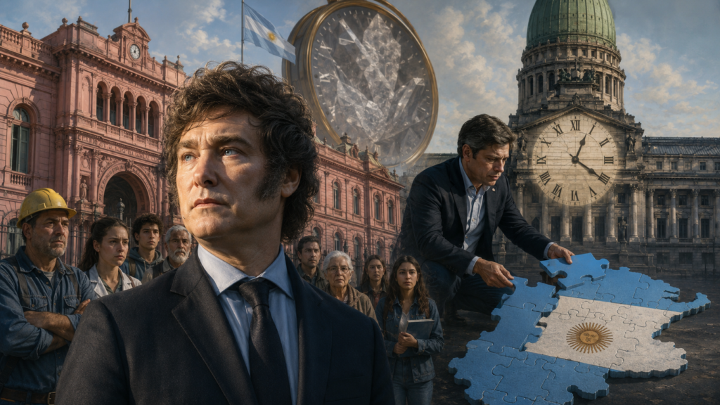 La Argentina entra en la etapa más difícil para Milei: cuando el relato ya no alcanza