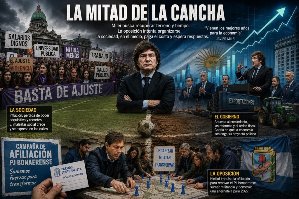 Milei sigue, Kicillof afilia y la sociedad espera: la política argentina entra en modo resistencia